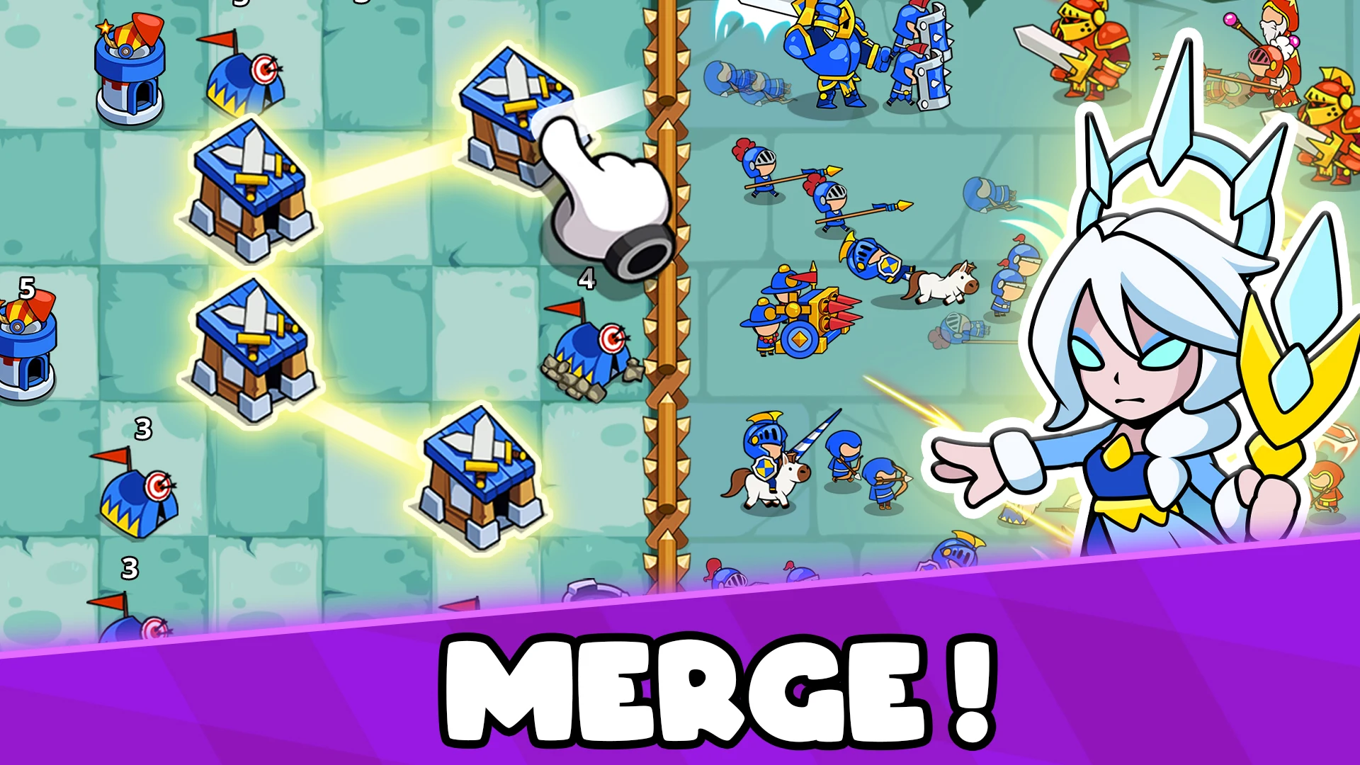 Save The Kingdom: Merge Towers screenshot