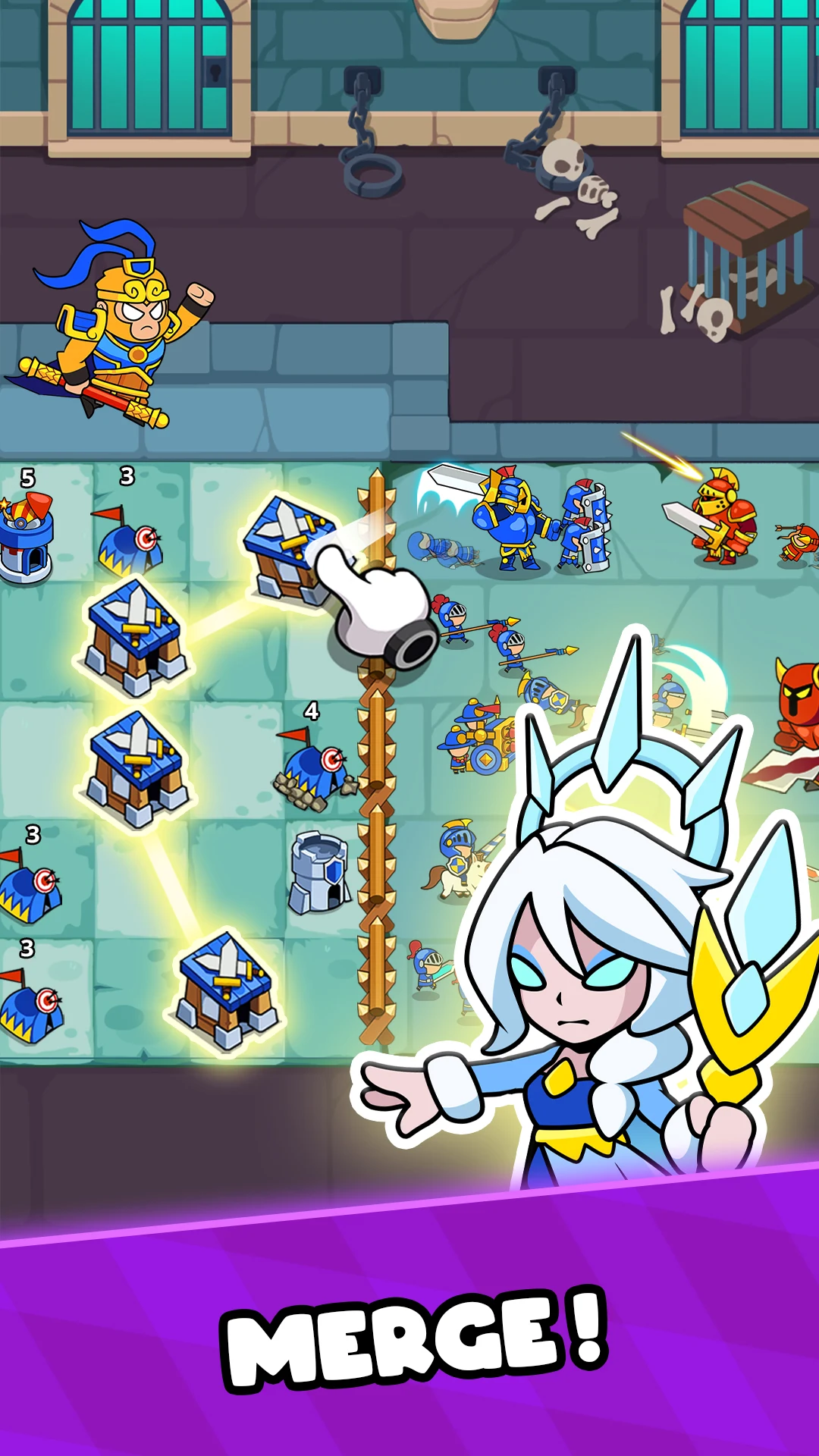 Save The Kingdom: Merge Towers screenshot